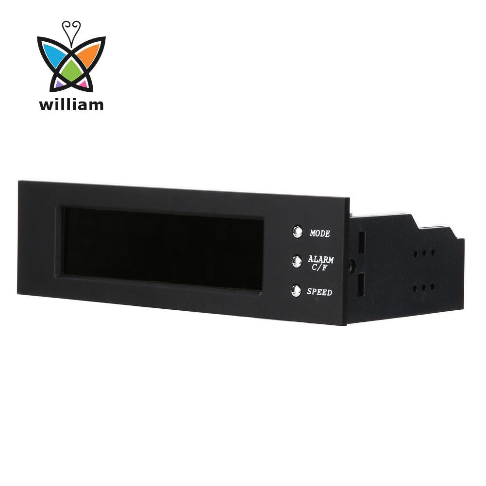 Bảng Điều Khiển Quạt Tản Nhiệt Cpu Trước Màn Hình Lcd 3 Tốc Độ 5.25 Bay | BigBuy360 - bigbuy360.vn
