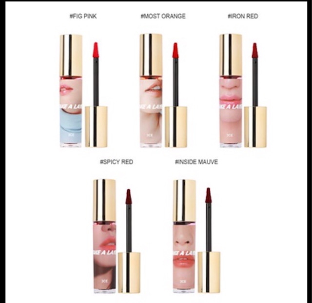 Son lì dạng nước 3CE Take A Layer Tinted Water Tint