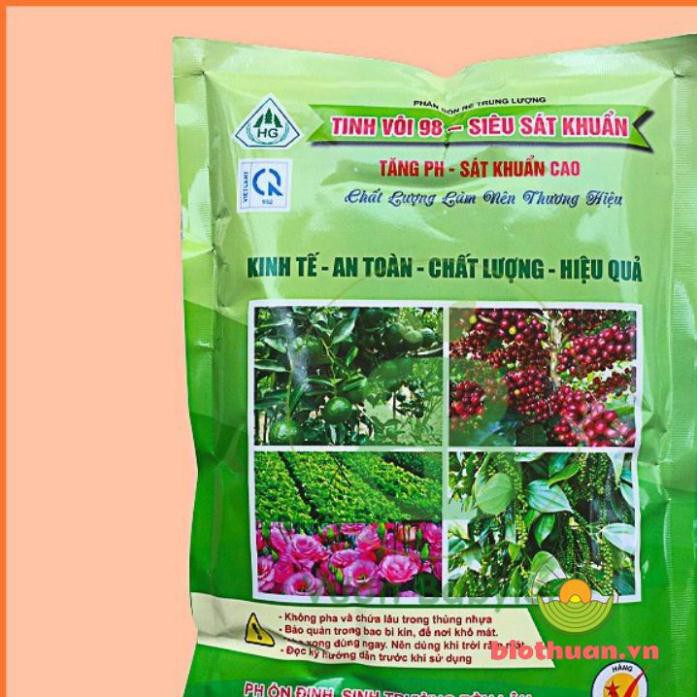 Tinh Vôi Khử Trùng Đất Và Xử Lý Đất - tinh vôi 98 siêu sát trùng