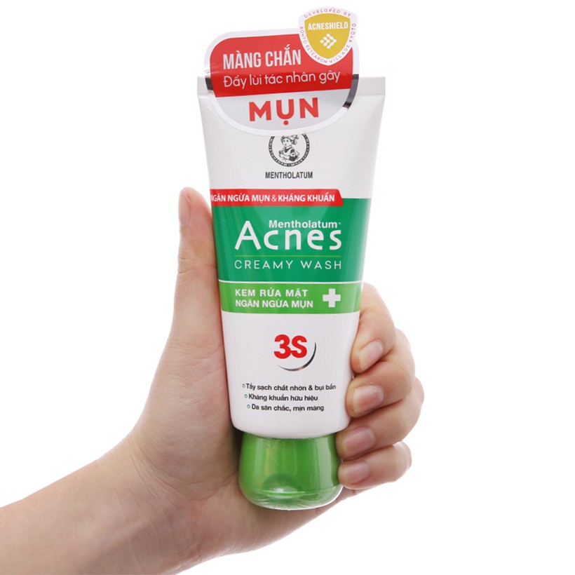 Kem Rửa Mặt Ngăn Ngừa Mụn Acnes 100g