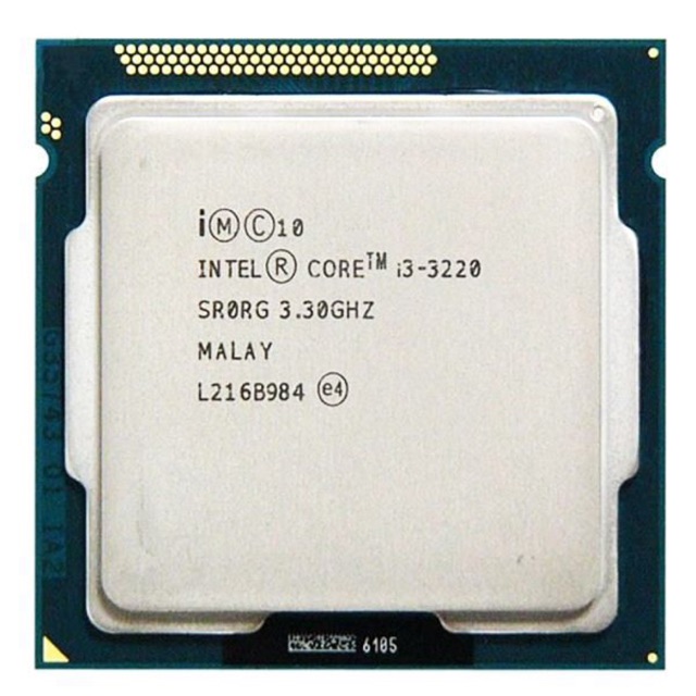 [Tặng kèm keo tản nhiệt] CPU i3 3220 socket 1155