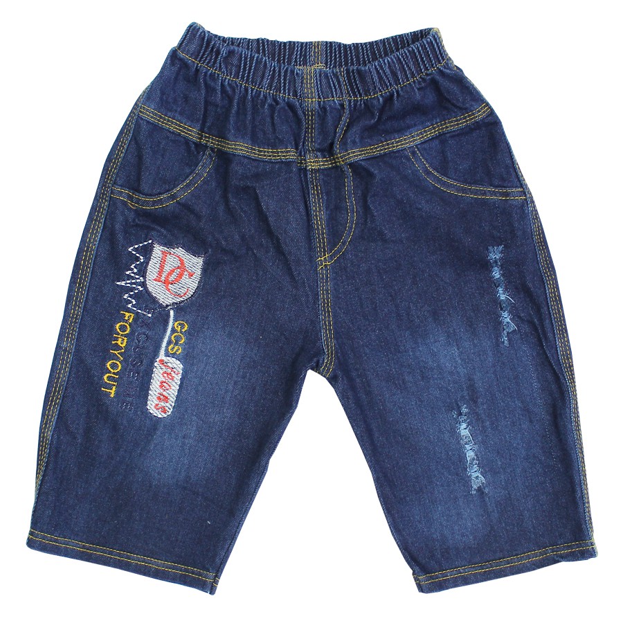 Quần Short Jean giả túi mềm cho bé Trai - Mẫu ngẫu nhiên size 15-30kg