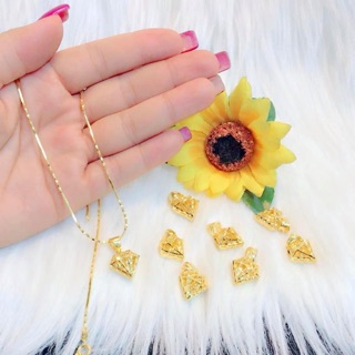 Dây mì + mặt mạ vàng 18k