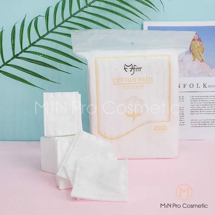 Bông Tẩy Trang 3 Lớp Cotton Pads 222 Miếng Tẩy Trang Da Mặt