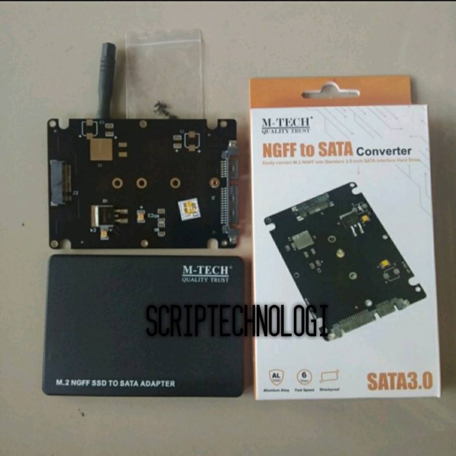 Hộp Chuyển Đổi M-Tech B Key M2 M.2 Ngff Ssd Sang Sata 3.0 Mtc-M2Ts M2