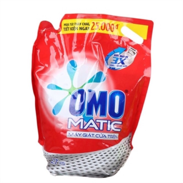 Nước giặt Omo matic túi 2.2kg
