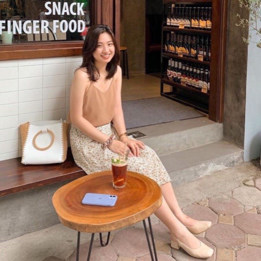 Áo Hai Dây Cổ Tim_Xưởng May Quang Anh