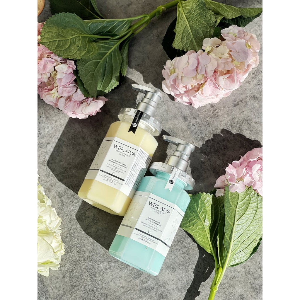 Dầu Gội Phục Hồi Weilaiya, Dầu Gội Nấm Truffle Weilaiya Đa Tầng Giúp Kích Thích Phục Hồi Tóc Bóng Mư