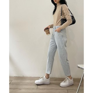 Quần jeans xanh form bé evis