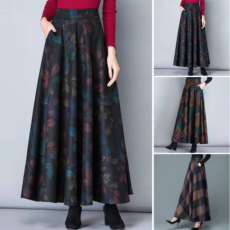 Chân Váy Dài Dáng Rộng Thoải Mái Thời Trang Cho Nữ | BigBuy360 - bigbuy360.vn