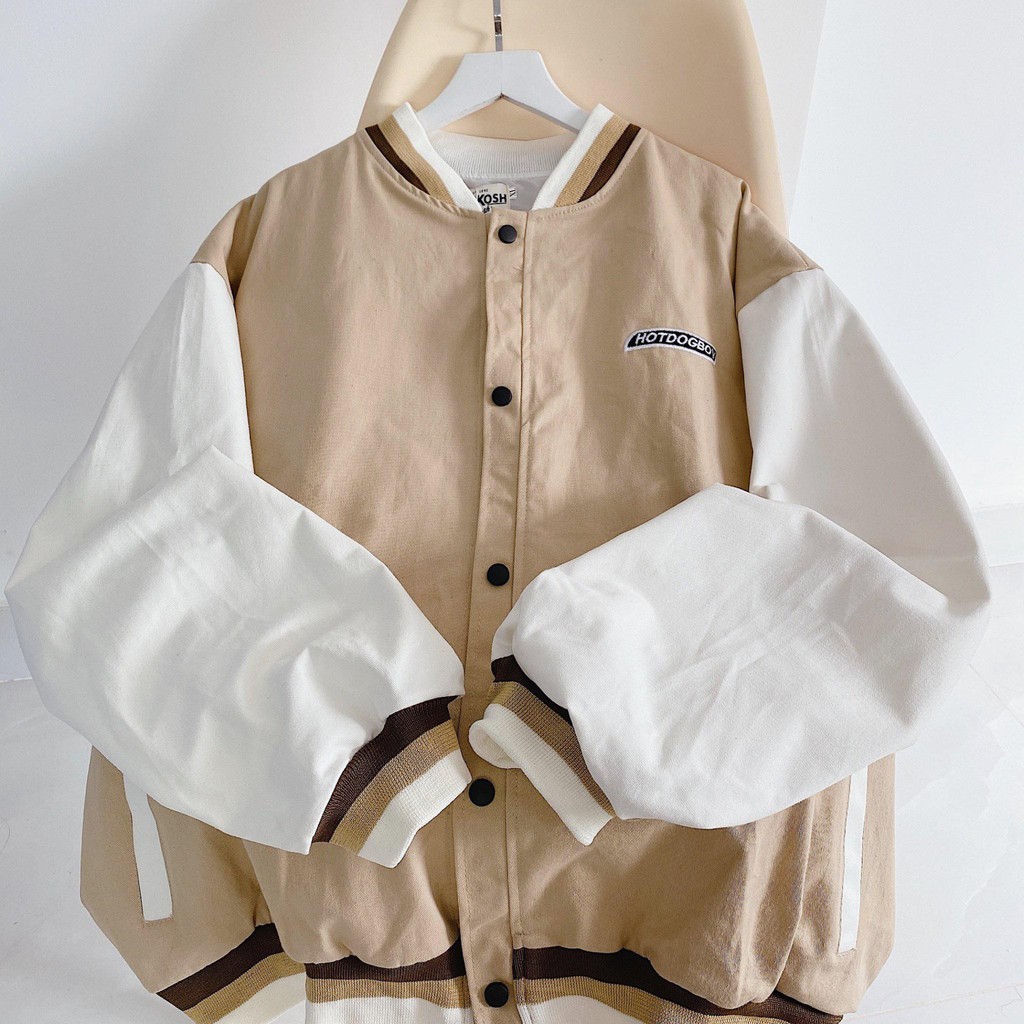 Áo khoác Varsity jacket Hotdog