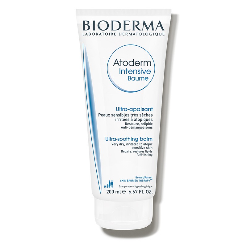 Kem dưỡng ẩm làm dịu, phục hồi cho da khô, dị ứng Bioderma Atoderm Intensive Baume