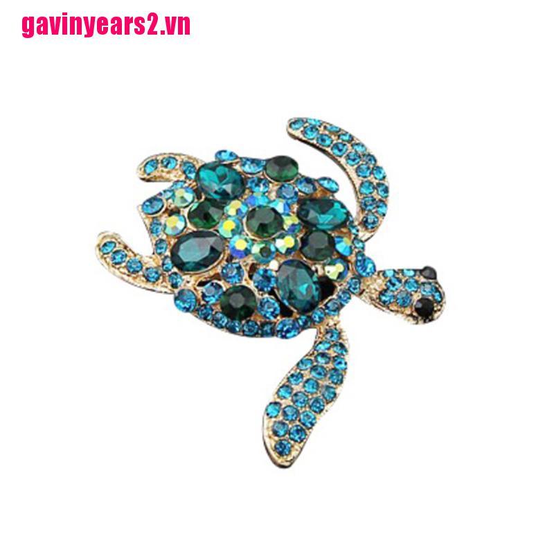 1 Ghim Cài Áo Hình Rùa Thời Trang