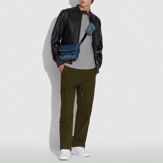 Túi Coach for men da bò nguyên chiếc