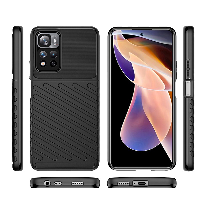 Ốp Điện Thoại TPU Chống Sốc Cho Xiaomi Redmi Note 11 Pro 5G Case Redmi Note 9S 10 11S Pro