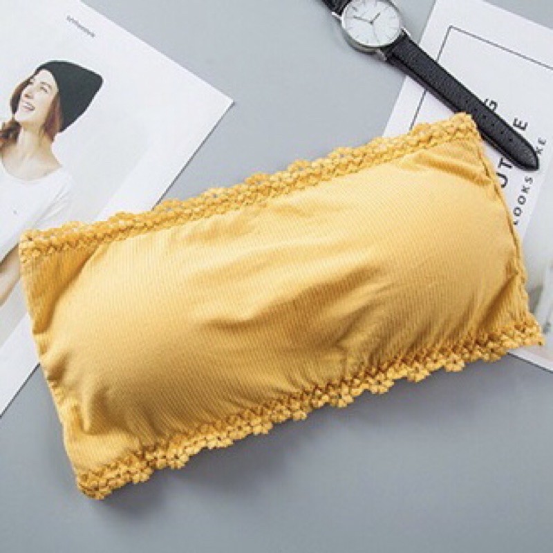 Bra Tăm Không Dây Chống Tụt Có Đệm Thoải Mái, Nhẹ Nhàng