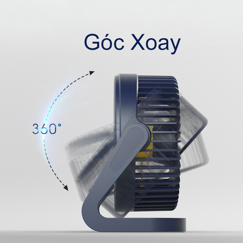 Quạt để bàn - Quạt văn phòng - Quạt USB Xoay 360 độ tiện lợi Q3