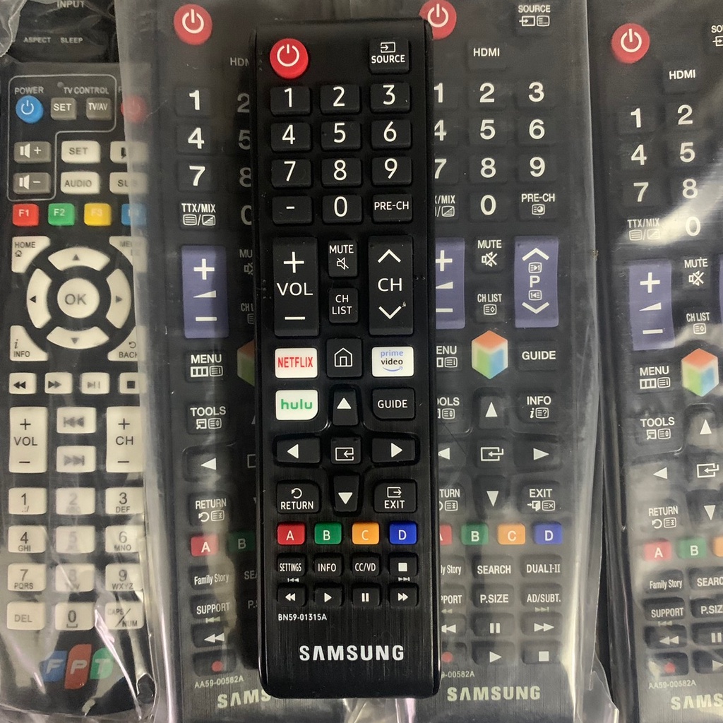 Điều khiển remote TV SAMSUNG đa năng cho tất cả các dòng 2k 4k LED đời mới