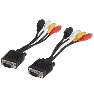 Cáp Chuyển VGA Sang AV, SVIDEO, COMPONENT
