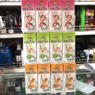 [Mới] Thức Uống Dinh Dưỡng Vfresh Smoothie Up Lốc 4 Hộp x 180ml