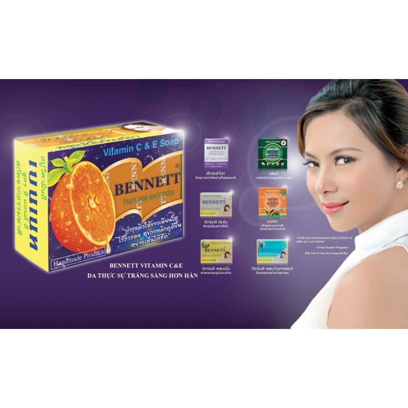 Xà phòng tắm Bennett Thái Lan