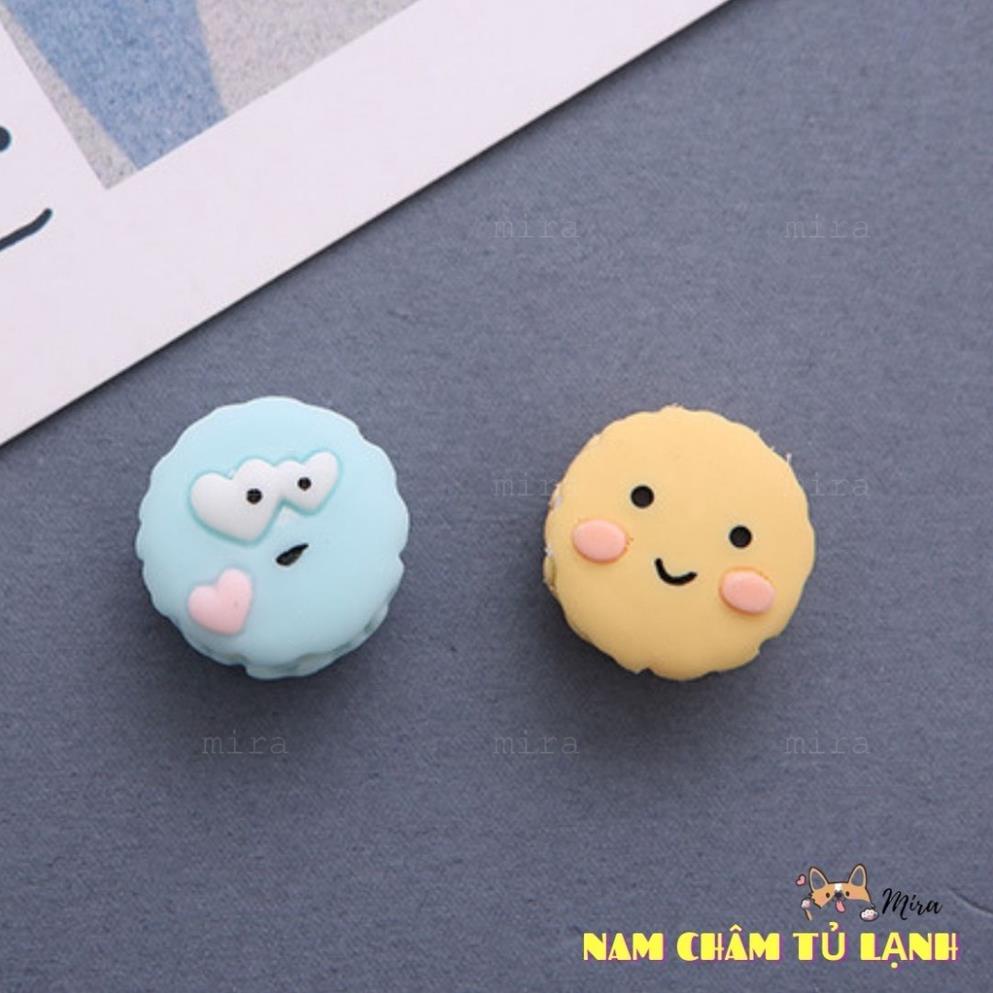 Nam Châm Tủ Lạnh 3D Bánh Macaron Mini Trang Trí Bàn Học, Bàn Làm Việc, Đính Note MIRA-3D68001