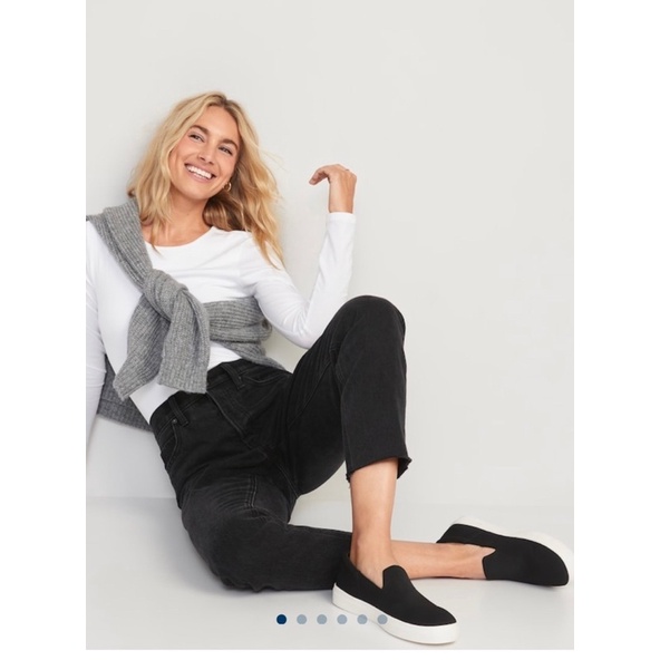 Giầy slip on nam, nữ, Old navy dư xịn