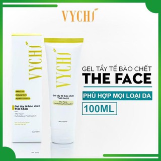 Gel tẩy tế bào chết/tẩy da chết THE FACE EXFOLIATING PEELING GEL 100ml-VYCHI