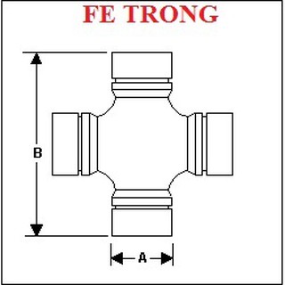 Vòng Bi Chữ Thập ( Đường Kính 25mm đến 29mm)