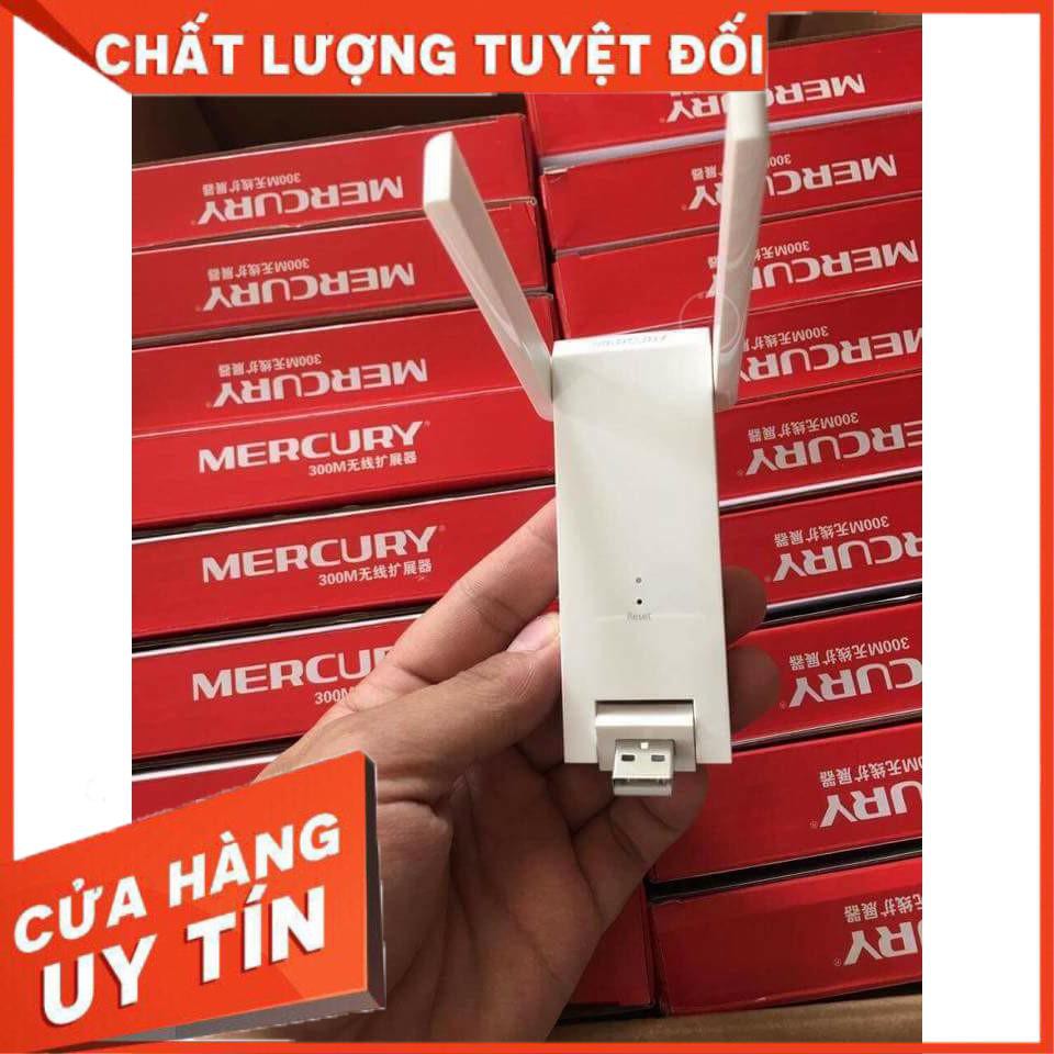 Bán sỉ Bộ Kích Sóng Wifi Mercury 2 Râu MW302re hàng chuẩn tốc độ cao ổn định 💕 FREE SHIP 💕