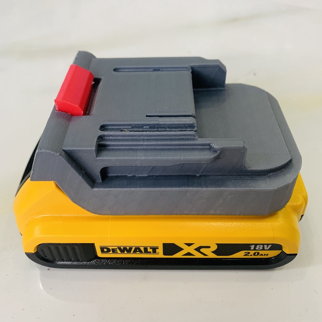 Ngàm Đế Chuyển Pin Dewalt 18/20V Cho Máy Makita 18V
