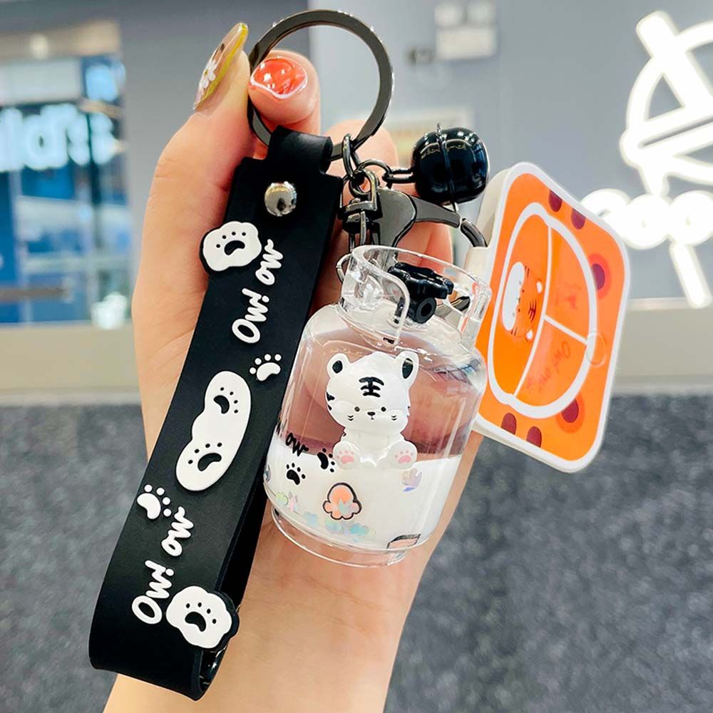 Móc khóa hình con hổ dễ thương nhiều màu sắc đa dụng