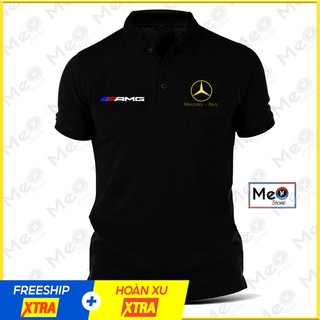 [🔥MẪU HOT] Áo Polo Thun Nam, Mẫu Mercedes - Benz Cao Cấp,Có Cổ Ngắn Tay Vải Cotton 100% Rất Thoải Mái Khi Mặc [P11]
