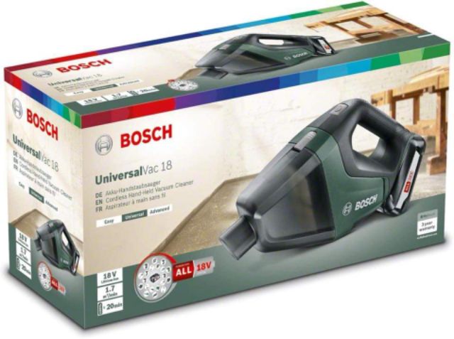 Máy hút bụi cầm tay Bosch Universal VAC 18V