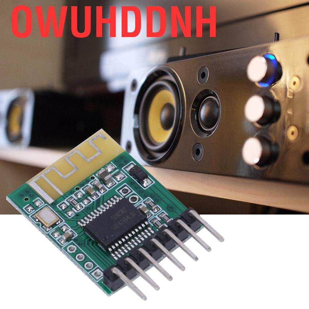 Owuhddnh Wireless Audio Receiver Module Stereo Amplifier DIY Compatible With Bluetooth