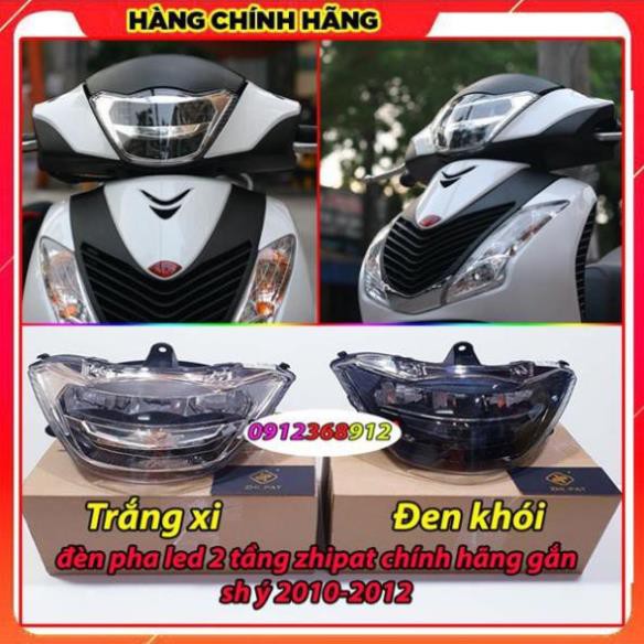 Đèn pha led 2 tầng zhipat chính hãng gắn cho sh ý 2010-2012