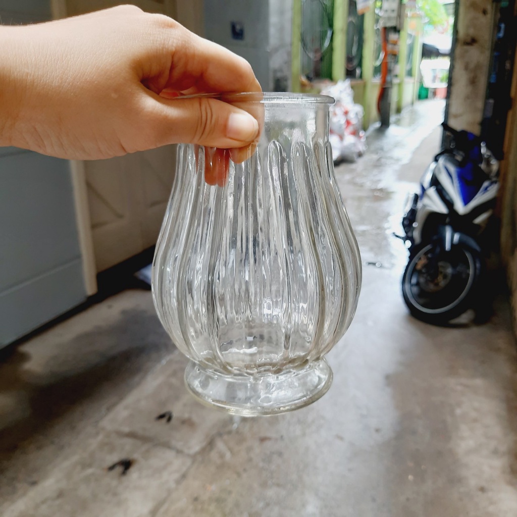 Lọ hoa kiểu lồng đèn cao 16cm