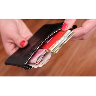VÍ DA BÒ MINI CHẤT MỀM XỊN VMN01