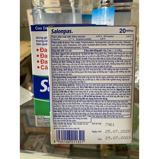 salonpas dán