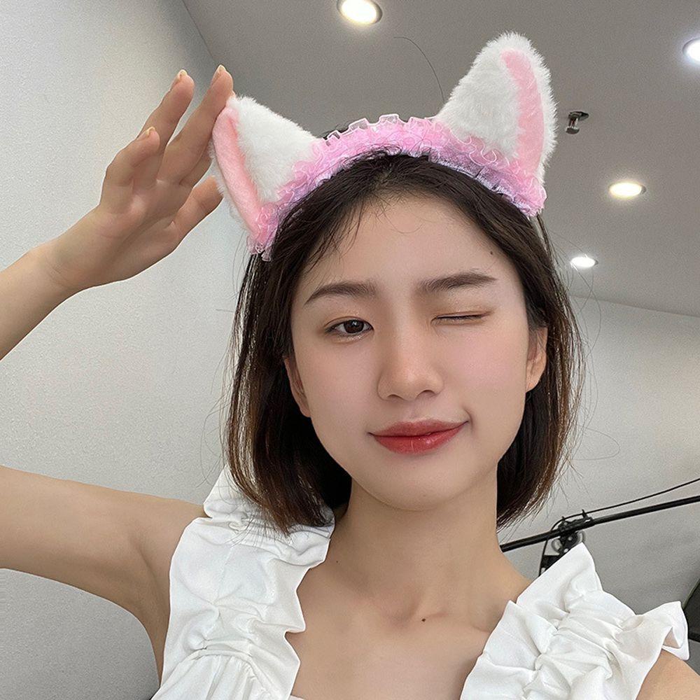 ANEMONE Băng Đô Ren Thiết Kế Phong Cách Lolita Nhật Bản Dễ Thương Dành Cho Nữ