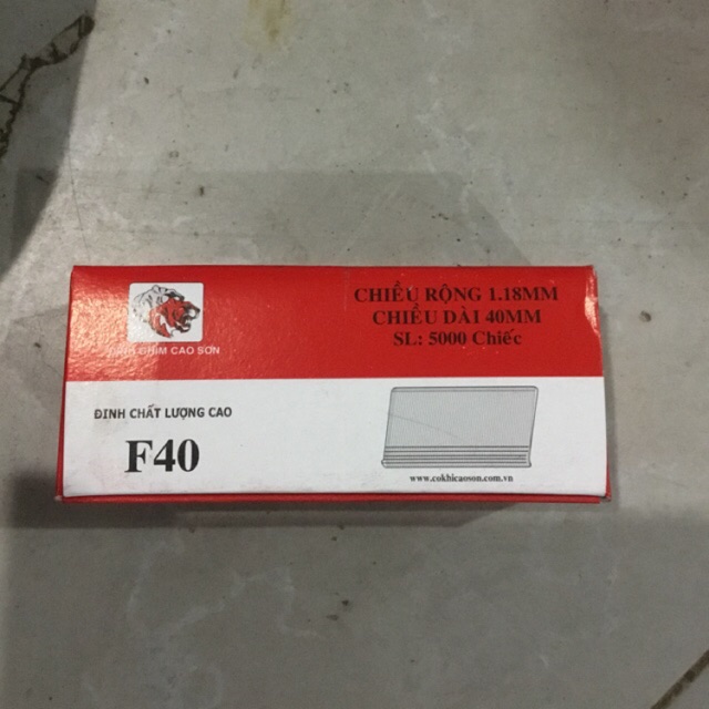 Đinh thẳng  cao sơn F40