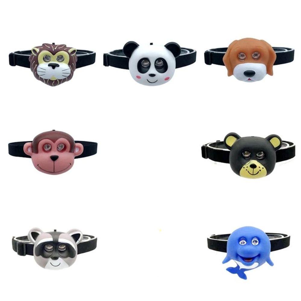 Đèn Pin Đeo Đầu Cho Trẻ Em Chạy Bộ Kèm Băng Đô Tiện Dụng