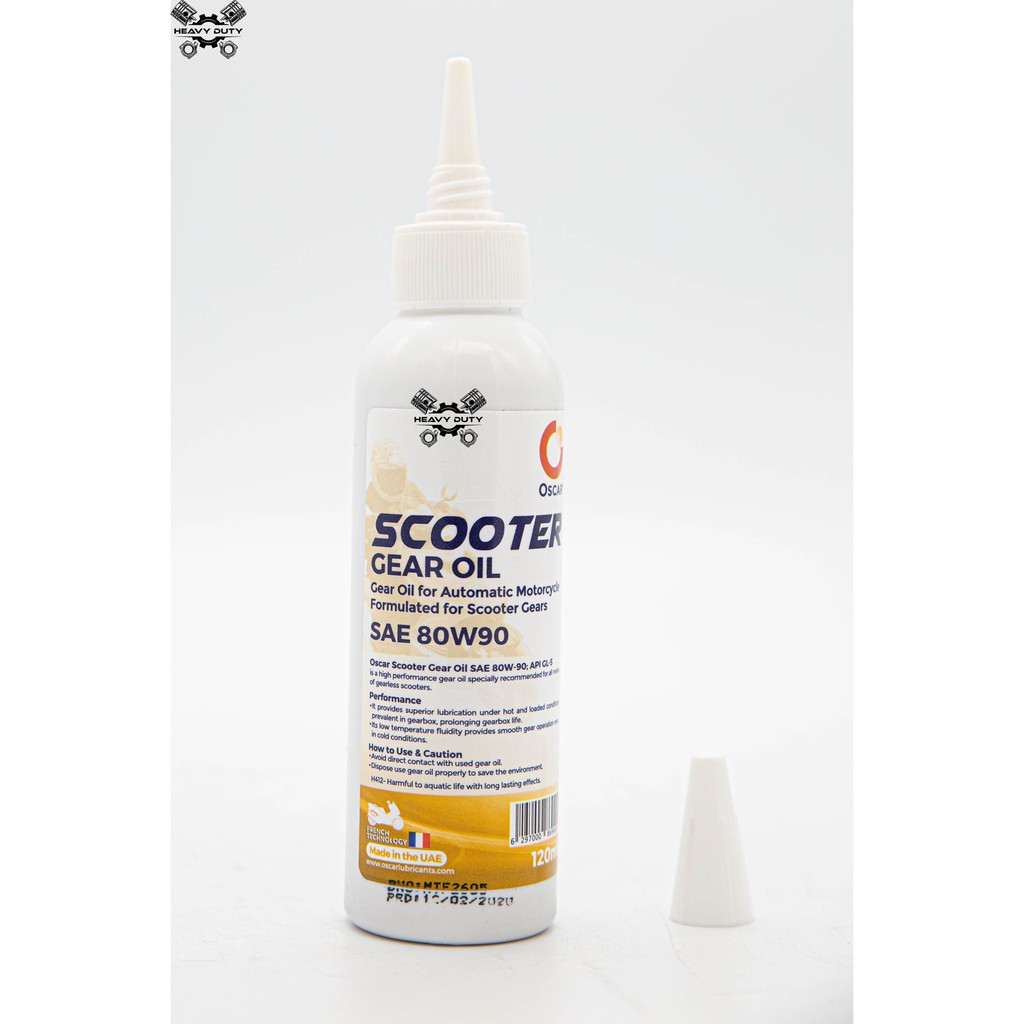 Dầu Hộp Số - Oscar Scooter Gear Oil SAE 80W90 API GL-5