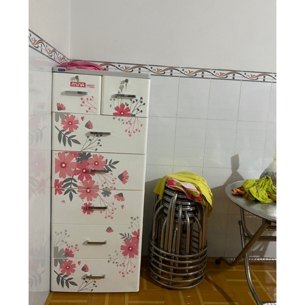 Tủ nhựa duy tân 6 Tầng- 7 Ngăn ( 60 x 48 x Cao 150Cm )