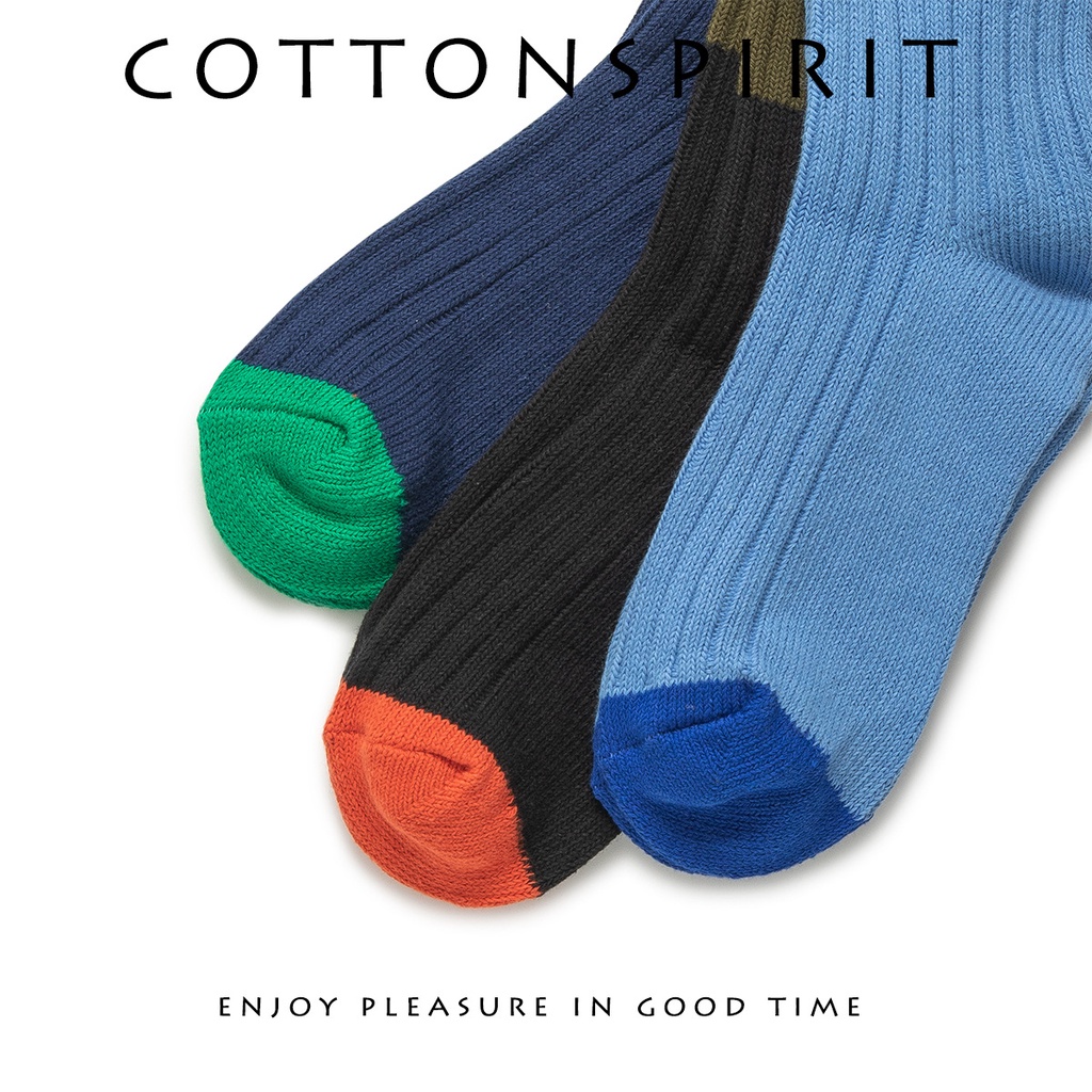 Vớ nữ cổ cao cá tính Phong cách retro Tất dài nữ chất dày dặn cao cổ Thu Đông Giữ ấm Hàn Quốc