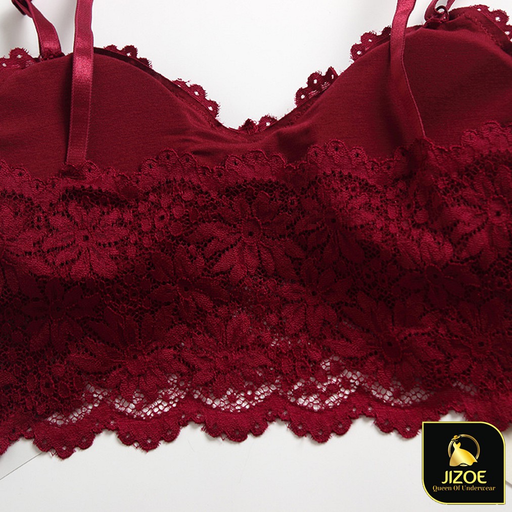 Áo bra nữ len ren đẹp 2 dây cao cấp giá rẻ ALT42