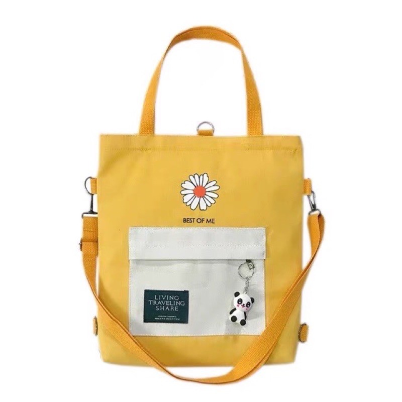 Túi Tote Hoa Cúc Hoa Mi Siêu Cưng