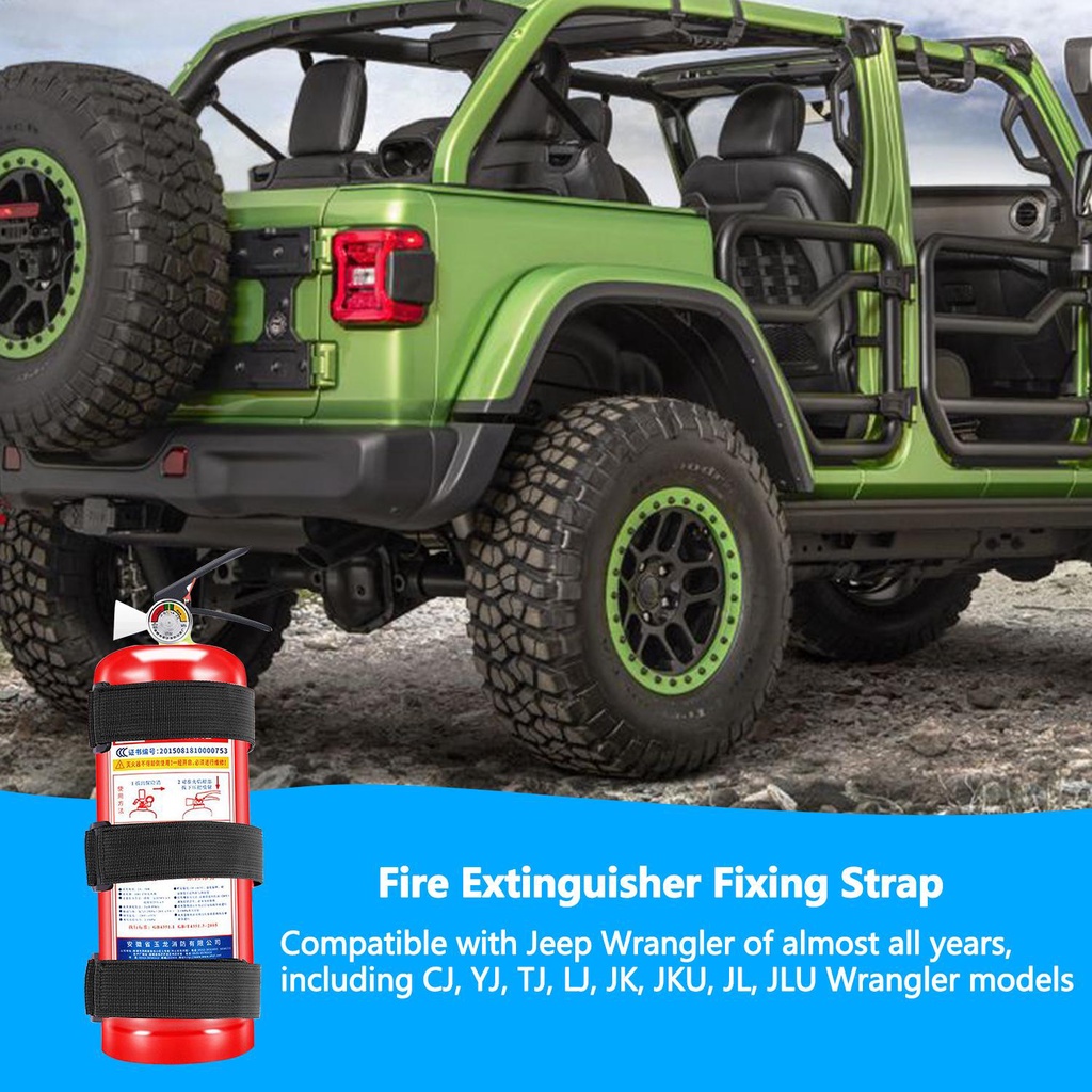 LET 2 Bình Chữa Cháy Bằng Polyester Bền Có Thể Điều Chỉnh Cho Xe Hơi