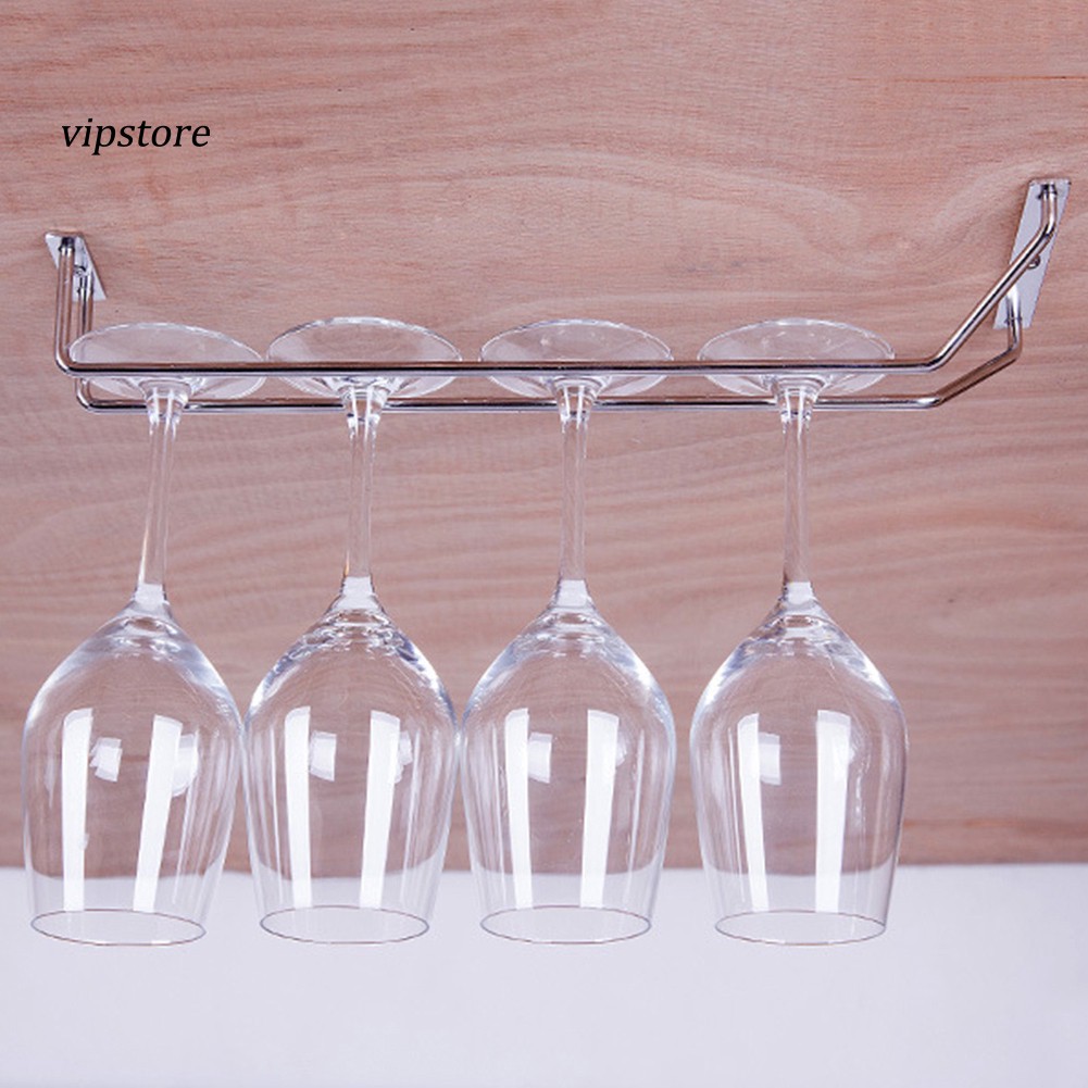 Giá Đỡ Treo Ly Rượu Gắn Tường Tiện Dụng Cho Quán Bar / Nhà Bếp