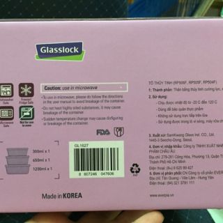 Hộp Thủy Tinh Glasslock GL1627